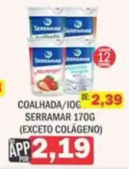 Supermercados Mendonça Coalhada/ serramar (exceto colágeno) oferta