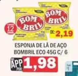 Supermercados Mendonça Esponja de lã de aço bombril eco oferta