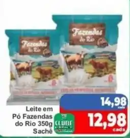 Rede Super Compras Leite em Pó Fazendas do Rio oferta