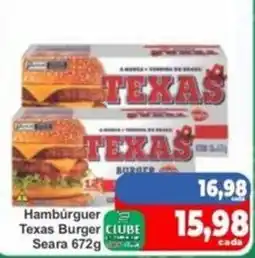 Rede Super Compras Hambúrguer texas burger oferta
