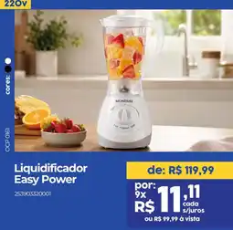 Casa Freitas Liquidificador Easy Power oferta
