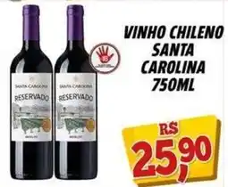 Zattão Supermercado vinho chileno santa carolina reservado oferta