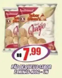 Violeta Supermercados Pão de queijo sabor e minas oferta