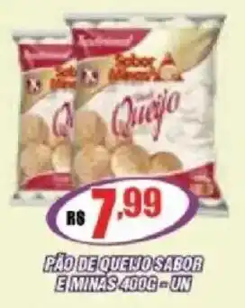 Violeta Supermercados Pão de queijo sabor e minas oferta