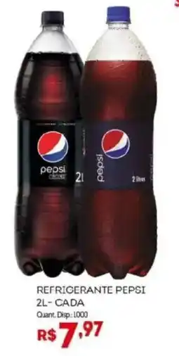 Bistek Supermercados Refrigerante pepsi 2l- cada oferta