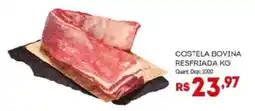 Bistek Supermercados costela bovina resfriada kg oferta