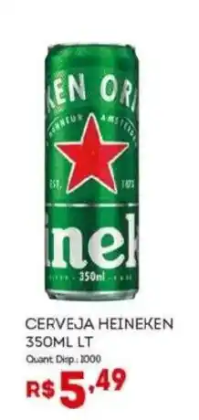Bistek Supermercados Cerveja heineken oferta