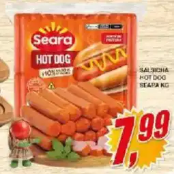 Vianense Supermercados Salsicha hot dog seara kg oferta