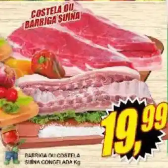 Vianense Supermercados Costela ou barriga suína oferta