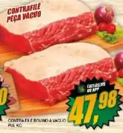 Vianense Supermercados Contra file bovino a vacuo oferta