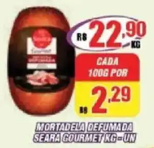 Violeta Supermercados Mortadela defumada seara gourmet oferta