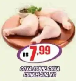 Violeta Supermercados coxa sobre coxa congelada oferta