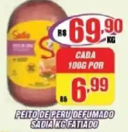 Violeta Supermercados Peito de peru defumado sadia fatiado oferta