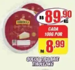 Violeta Supermercados queijo tipo brie oferta