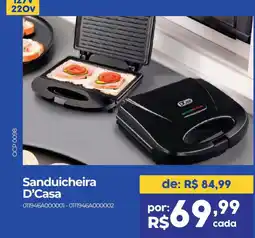 Casa Freitas Sanduicheira D'Casa oferta
