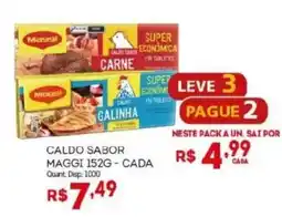 Bistek Supermercados Caldo sabor maggi oferta