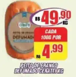 Violeta Supermercados Peito de frango defumado oferta