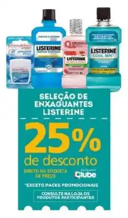 Bistek Supermercados Seleção de enxaguantes listerine oferta