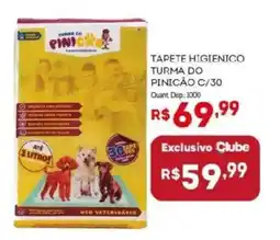 Bistek Supermercados tapete higienico turma do pinicão c/30 oferta