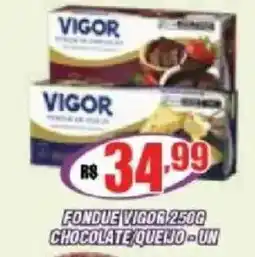 Violeta Supermercados Fondue vigor chocolate/queijo oferta