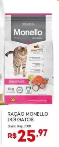Bistek Supermercados Raçao monello gatos oferta