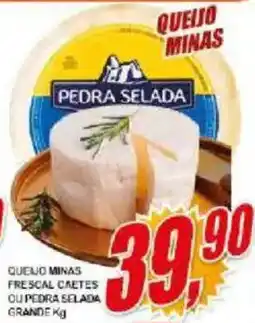 Vianense Supermercados queijo minas frescal caetes ou pedra selada oferta
