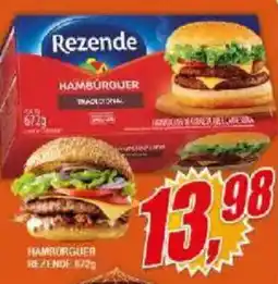 Vianense Supermercados Hamburguer tradicional oferta