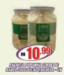 Violeta Supermercados palmito pupunha torre de babel oferta