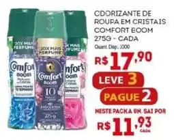 Bistek Supermercados Codorizante de roupas em cristais comfort boom oferta