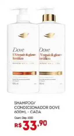 Bistek Supermercados Shampoo/ condicionador dove oferta