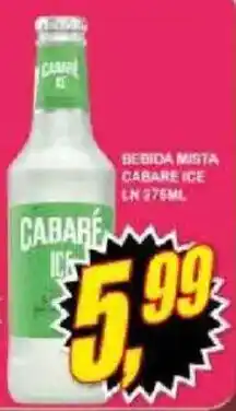 Vianense Supermercados Bebida mista cabare ice oferta
