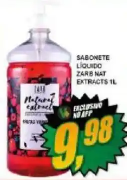 Vianense Supermercados Sabonete líquido natural extracts frutas vermelhas oferta