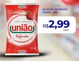 Supermercado Precito Açúcar refinado união oferta