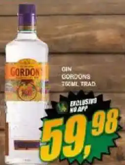 Vianense Supermercados Gin gordon's oferta