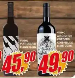 Vianense Supermercados vinho portugues piano oferta