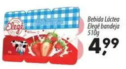 Asun Bebida Láctea Elegê bandeja oferta
