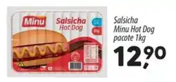 Asun Salsicha Minu Hot Dog oferta