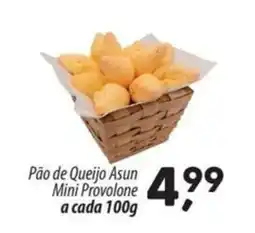 Asun Pão de Queijo Asun Mini Provolone oferta