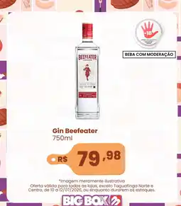 Big Box Gin Beefeater oferta