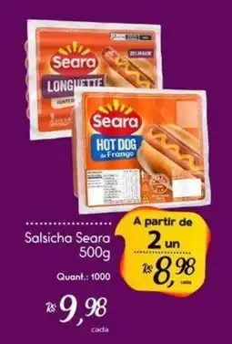 Giassi Supermercados Salsicha seara oferta