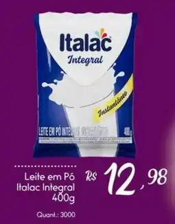 Giassi Supermercados Leite em Pó Italac Integral oferta