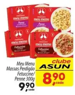 Asun Meu Menu Massas Perdigão Fetuccine/ Penne oferta