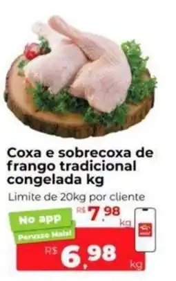Peruzzo Coxa e sobrecoxa de frango tradicional congelada oferta