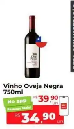 Peruzzo Vinho Oveja Negra oferta