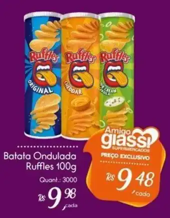 Batata ondulada ruffles