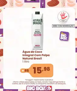 Big Box Água de Coco Integral Com Polpa Natural Brasil oferta