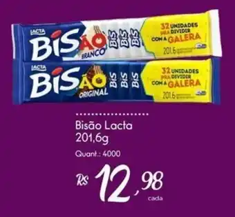 Giassi Supermercados Bisão Lacta oferta