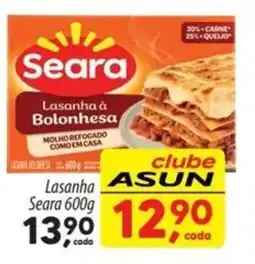 Asun Lasanha seara oferta