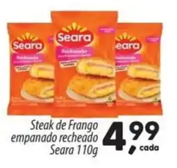 Asun Steak de frango empanado recheado oferta
