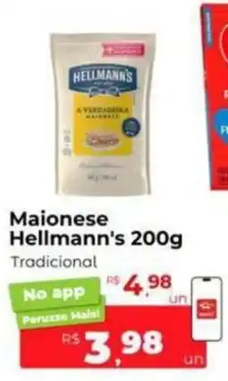 Peruzzo Maionese hellmann's tradicional oferta